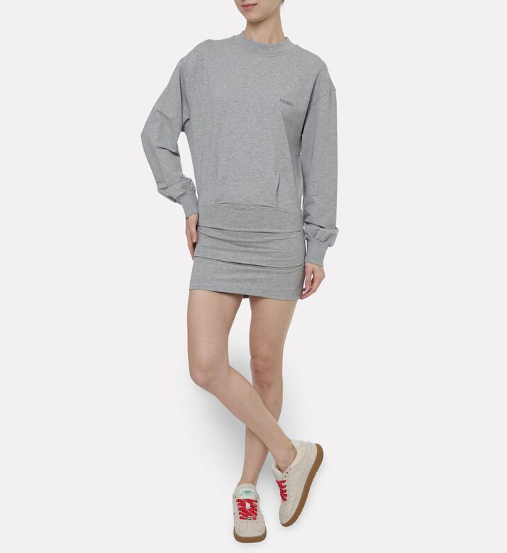 The Attico Melange Mini Dress, Model View