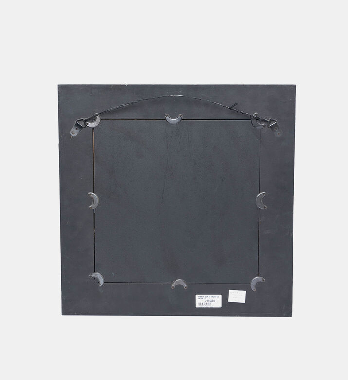 Square Silver Mirror 46 X 46 Cm