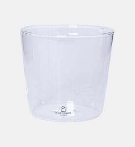 مجموعة زجاج النبيذ الشفاف