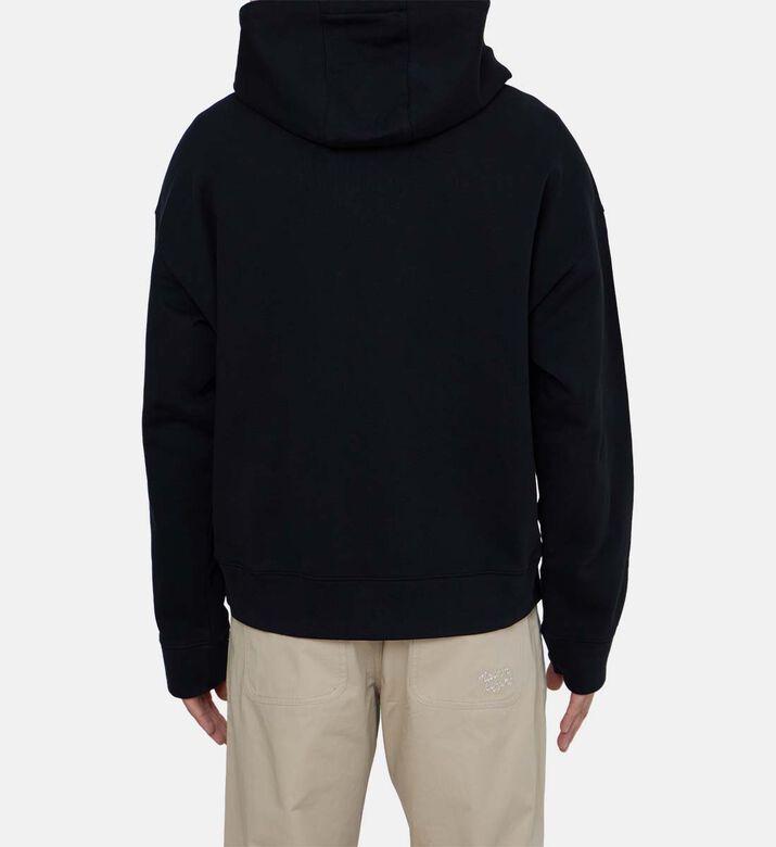 هودي فضفاض برقعة رأس ثعلب جريئة