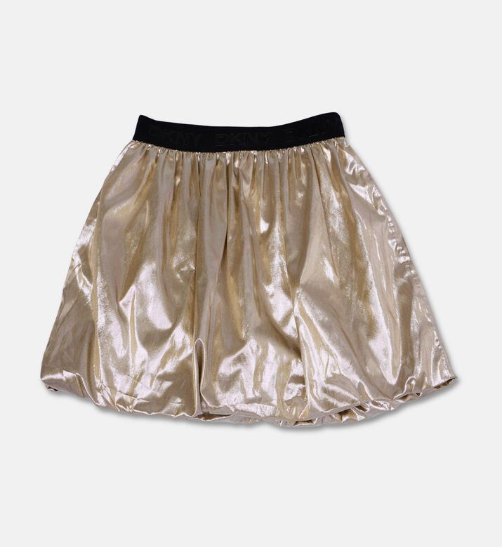 DKNY Metallic Elastic Waistband Skirt, Packshot View