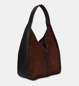 Hereu Calella Suede Hobo Shoulder Bag, Packshot View