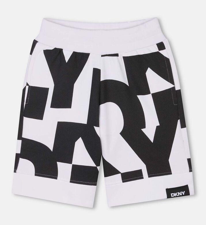 French Terry Cotton Bermuda Shorts