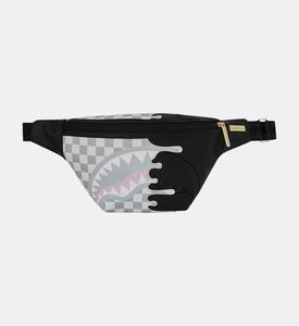 Sprayground Cream Motif Side Drip Pouch, Packshot View