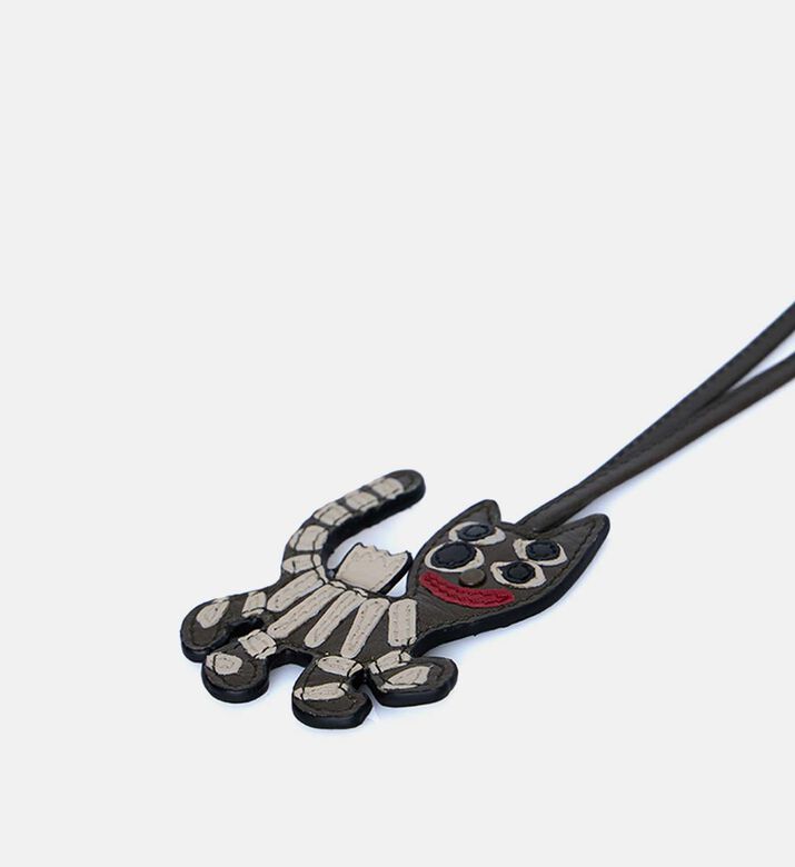 Tiger Leather Keyring