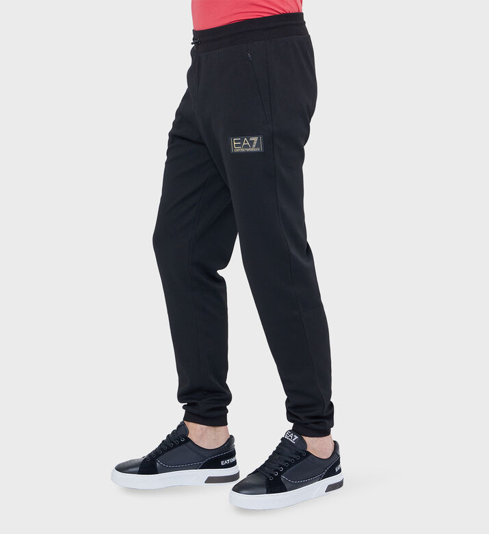 Cotton Side Logo Jogging Pants