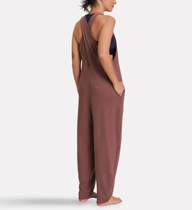 LIVE! Web Cotton Gist Jumpsuit, Model View