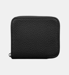 Camille Fournet Taurillon Small Zip Wallet, Black, Packshot View