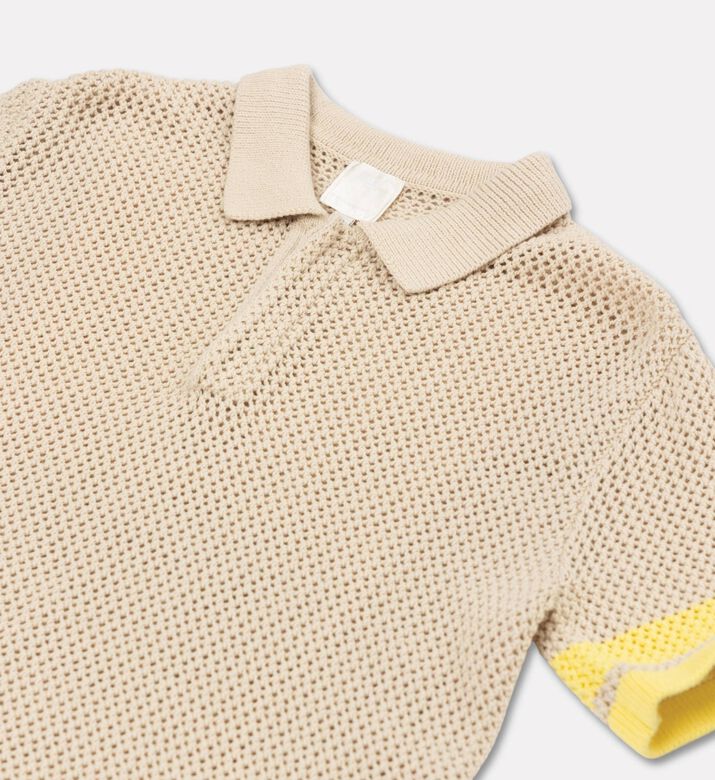 Givenchy Embroidered Logo Knitted Polo, Packshot View