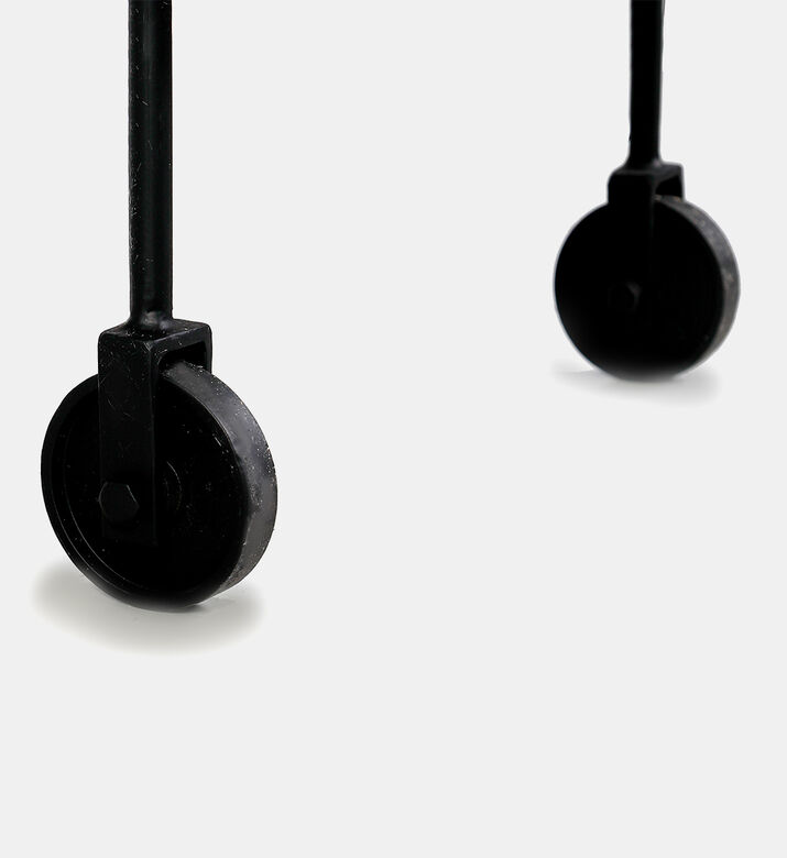 Home Deco and More Jitsu Wheeled Iron Marble Bar Trolley, Packshot View Home Deco and More Jitsu Wheeled Iron Marble Bar Trolley, Packshot View