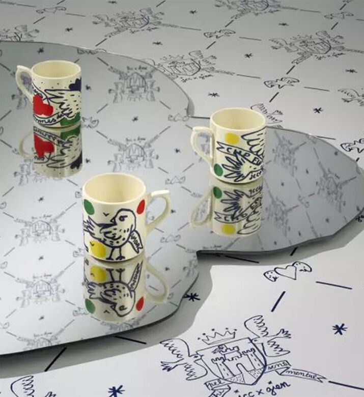 Gien Mug Face Archipel Sentimental, Packshot View