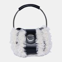 Calf Leather Trimmed Ring Pouch