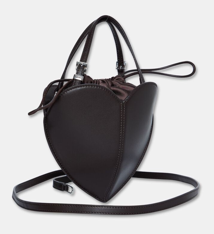 Rotate Suede Heart-shape Shoulder Bag, Packshot View