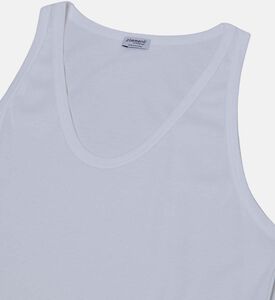 بلوزة قطن بلا أكمام