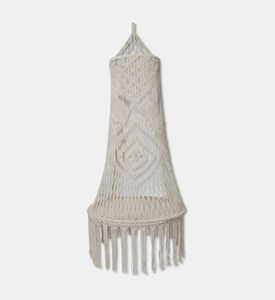 Home Deco and More Luna Natural Cotton Cord Swing, Packshot View