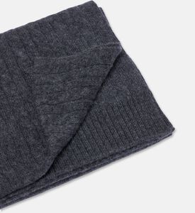 Galeries Lafayette Scarf Cachscarf, Anthracite, Fs, Packshot View