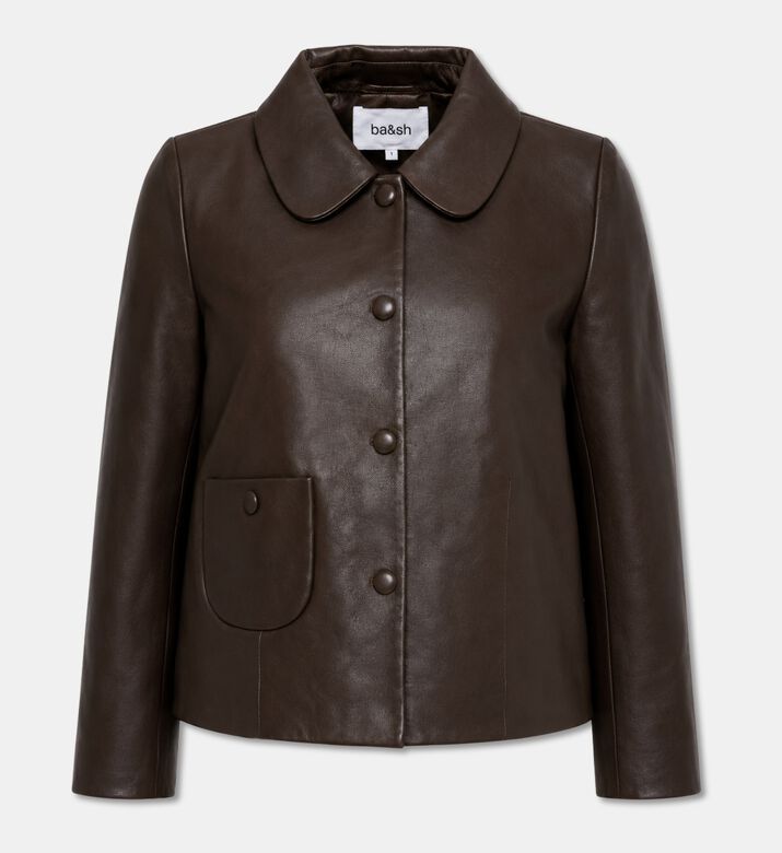 Ba&sh Milos Peter Pan Collar Jacket, Packshot View