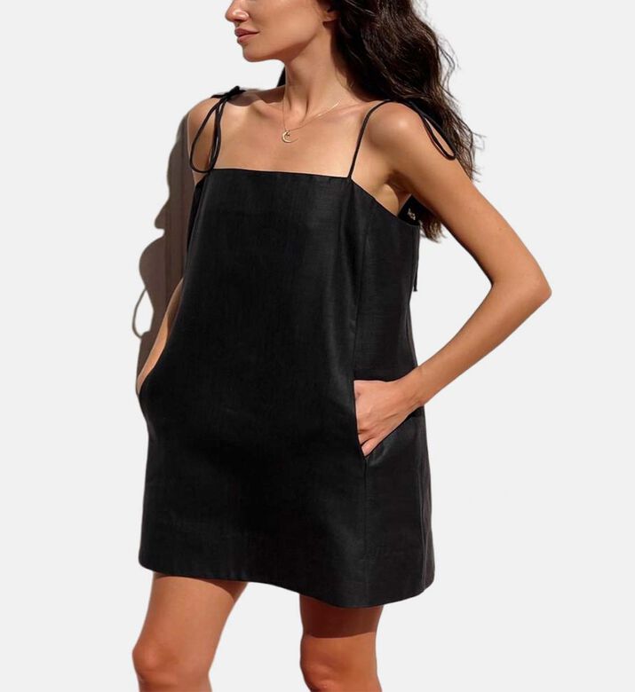 Godalia Aurora A-line Mini Dress, Model View