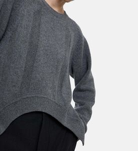 Plan C Cut-out Detail Long-sleeve Sweater, Model View