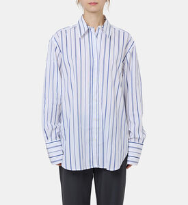Cotton Striped Pattern Shirt