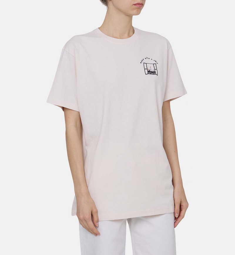 Bainville Embroidered Crewneck T-shirt