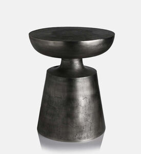Home Deco and More Ren Bronze Round Side Table, Packshot View