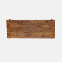 Forge Country Finish Top Coffee Table