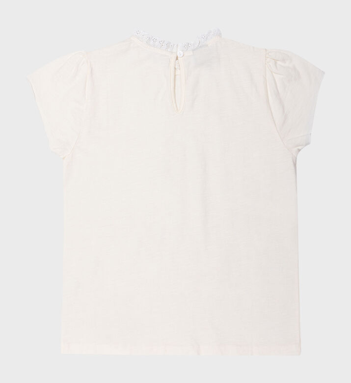 قميص الدانتيل فتاة الرضفة الدائمة