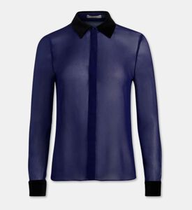 Alice and Olivia Button Closure Long-sleeve Shirt, Packshot View