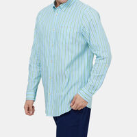 Dobby Striped Button-down Shirt