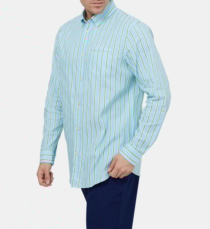 Dobby Striped Button-down Shirt Dobby Striped Button-down Shirt