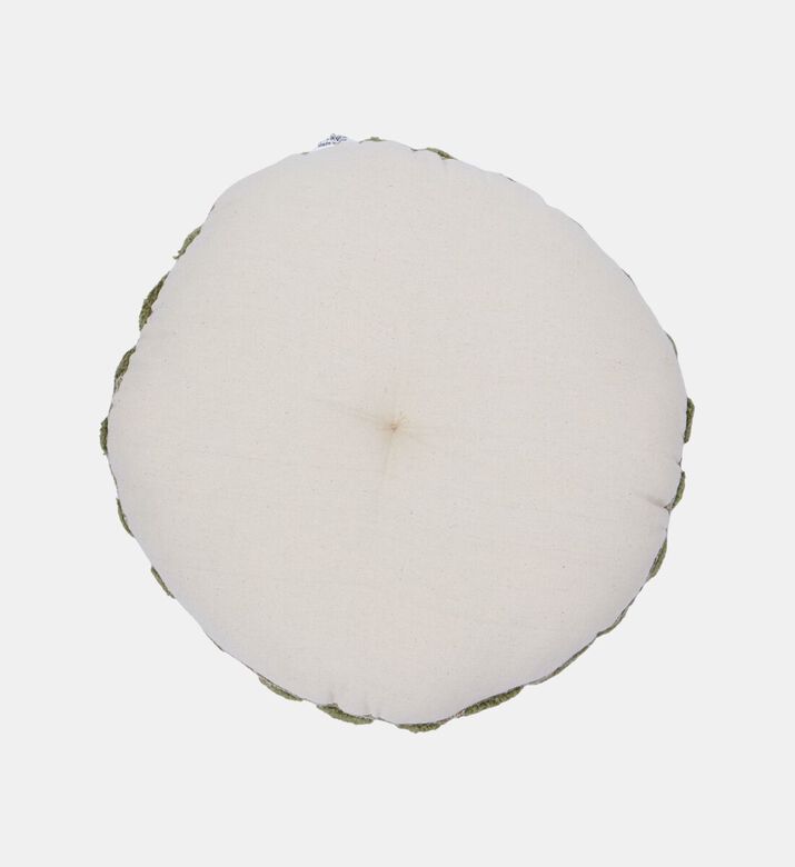 Home Deco and More Vita Handloom Tufted Cushion 40 Cm, Green, Packshot View