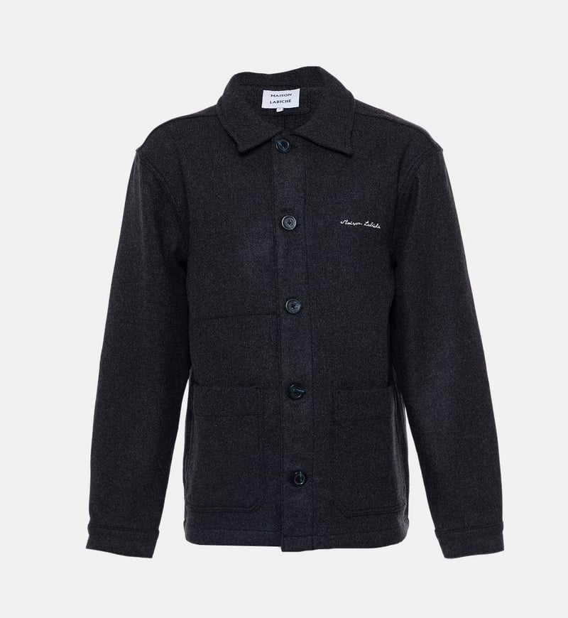 Sebasto Wool Button-front Jacket