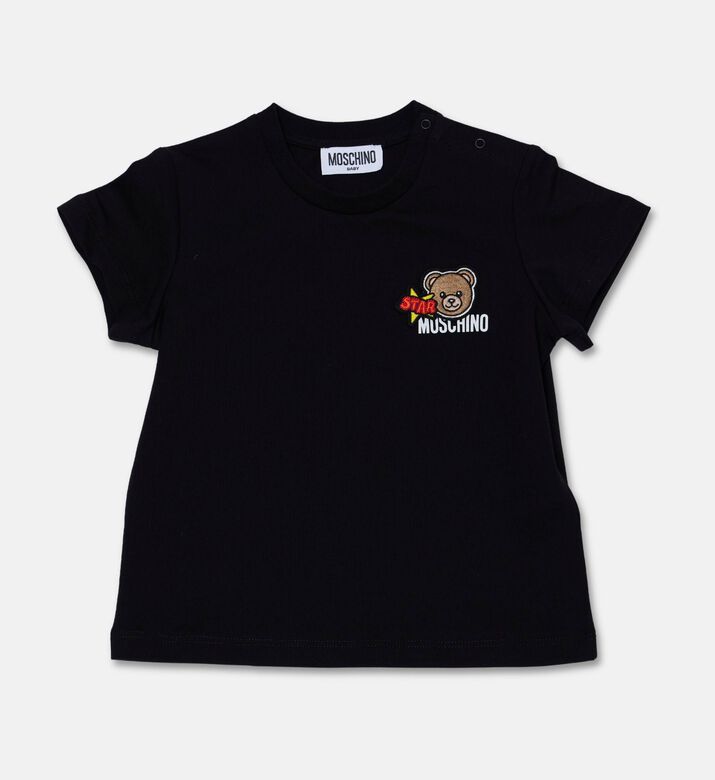 Moschino BKT Embroidered Star Teddy T-shirt, Packshot View