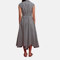 Gingham Taffeta Polo Dress