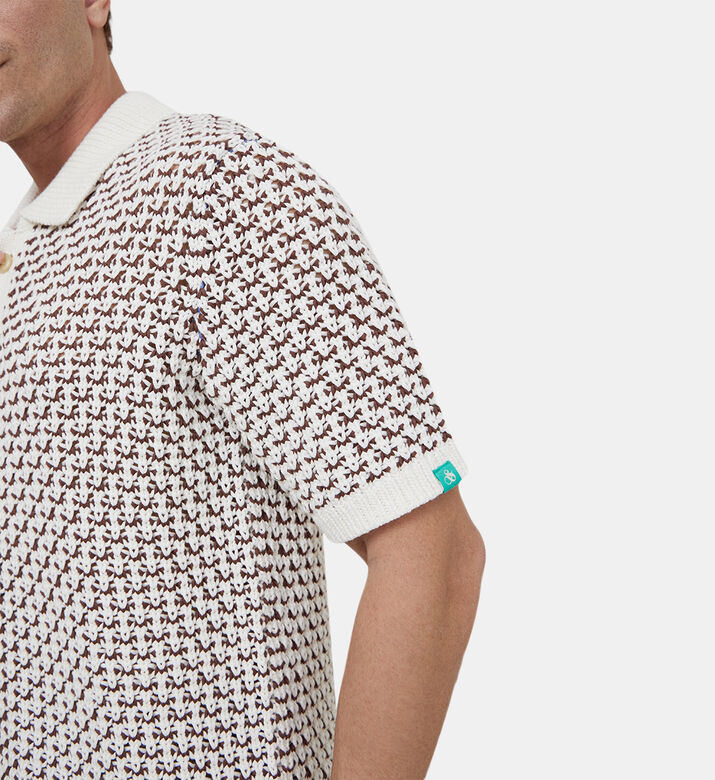 Knit Button Down Polo Shirt Knit Button Down Polo Shirt