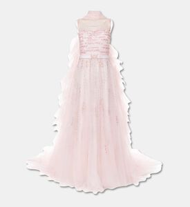 Suzy Matar Layered Tulle Embellished Maxi Dress, Packshot View