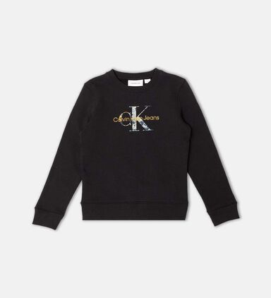 Graphic Logo-print Crewneck Sweatshirt