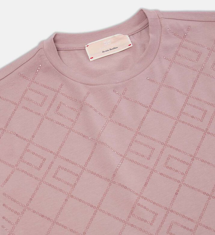 All-over Logo-print Regular-fit T-shirt