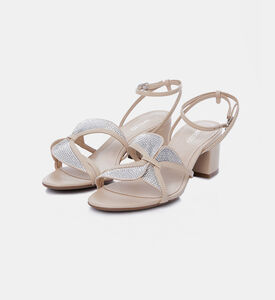 صندل مزين بأحجار الراين