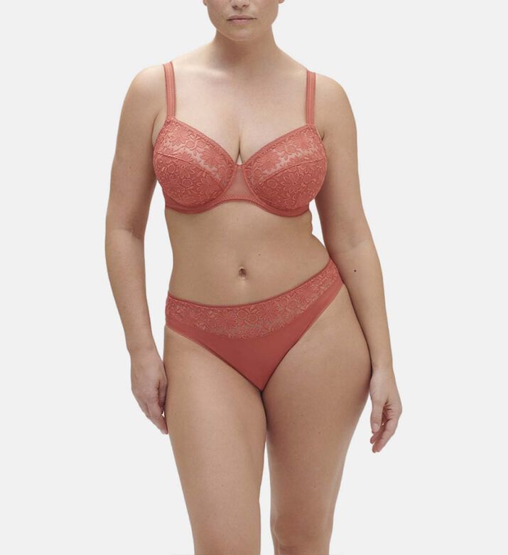 Amazone Embroidered Satin Brief