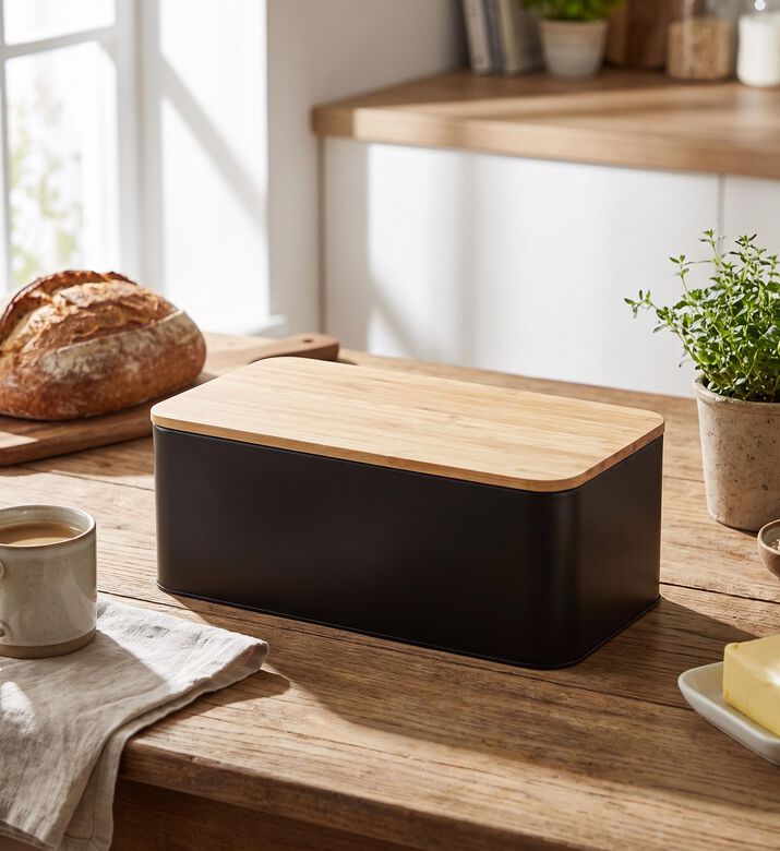 Gusta Metal Matt Lunch Box, Model View
