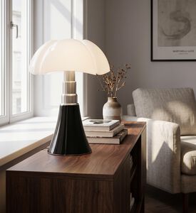 Martinelli Luce Pipistrello E14 Led Bulb Table Lamp, Black, Packshot View