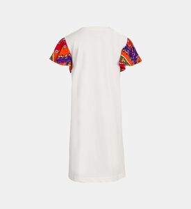 فستان تونيك مرقع