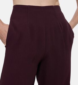 Forte-Forte High-waisted Wide-leg Pants, Model View