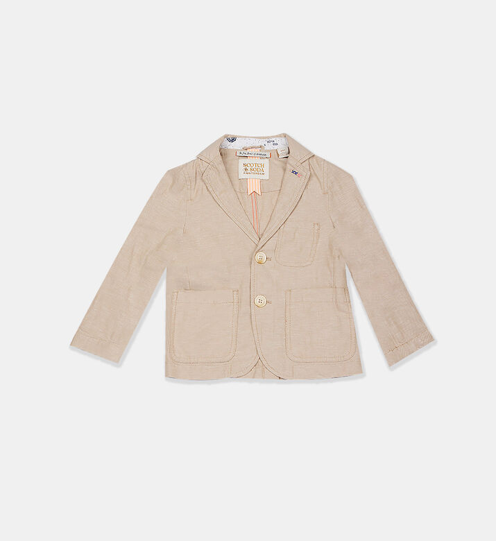 Cotton Single-breasted Jacket