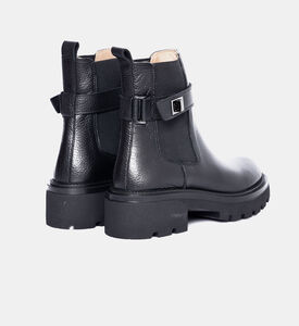 Side Buckle-detail Ankle Boots Side Buckle-detail Ankle Boots