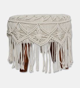 Home Deco and More Loma Hand-knotted Stool, Packshot View