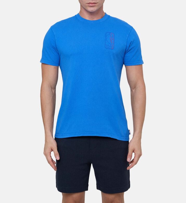 Patureau Nba Logo-embroidery T-shirt
