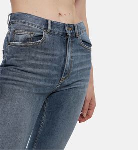 The Kooples Light-wash Straight-leg Jeans, Model View